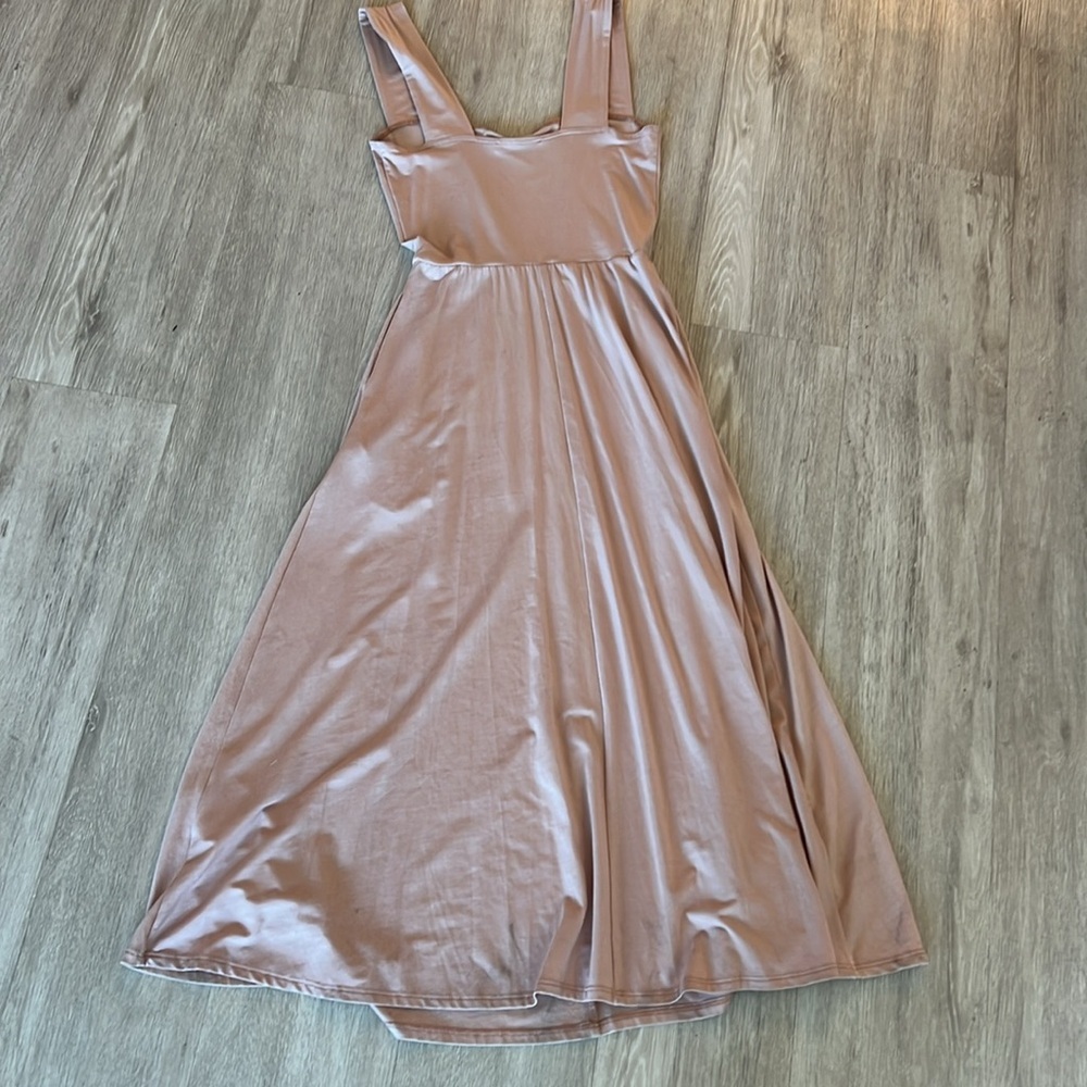 Reformation Blush Color Knit Dress - Picture 4 of 5